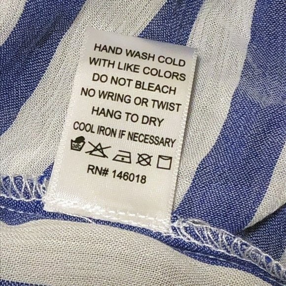 Vixbe Tie Front Top One Pocket Size Large - Picture 3 of 5